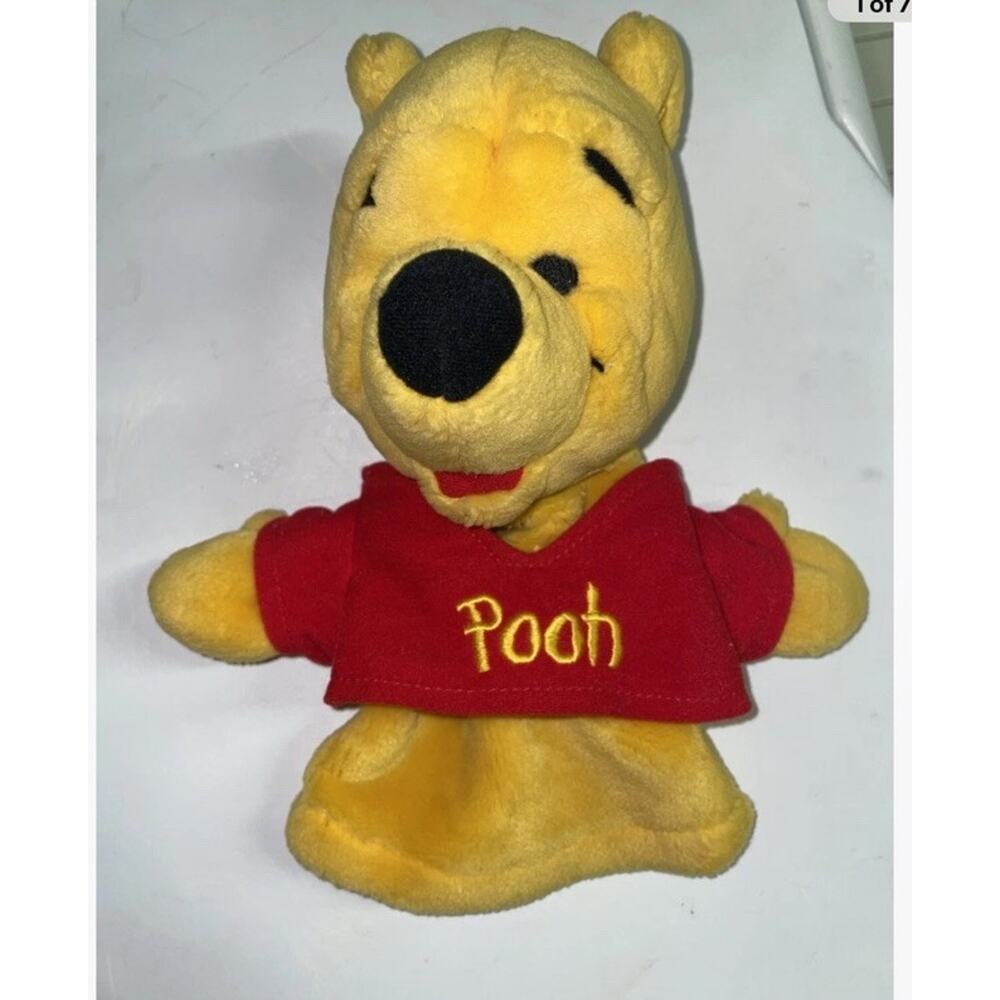Mattel Winnie the Pooh Plush Hand Puppet 8.5" Disney